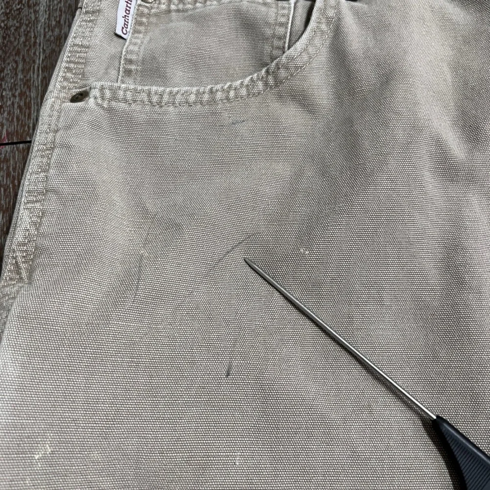 Carhartt‎ B159 Mens Tan Loose Fit Carpenter Work Pants Size 40x30